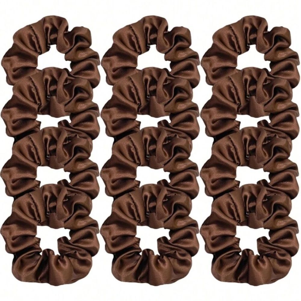 3for$20 HUGE DEAL 12pcs Silky Scrunchies Pack Ponytail Holder Hair Scrunchies